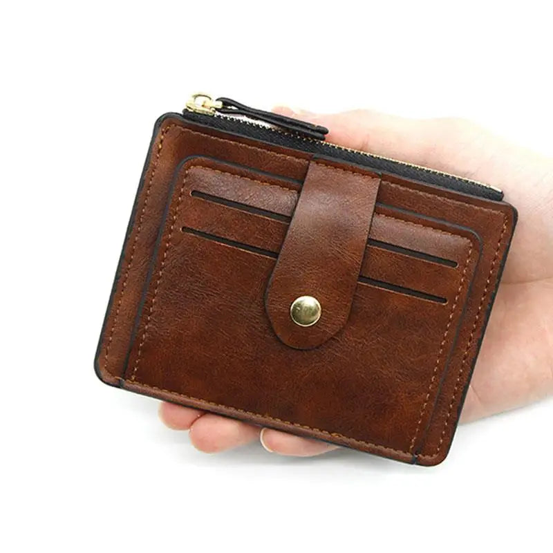 Portefeuille ultra-plat en simili cuir pour homme et femme — photo 3