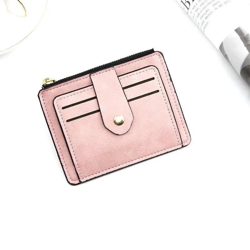 Portefeuille ultra-plat en simili cuir pour homme et femme — photo 8