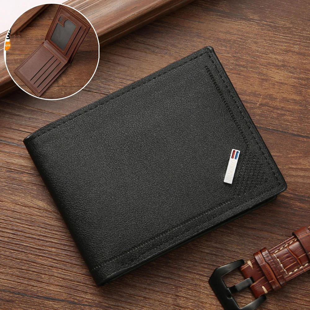 Portefeuille Slim Vertical pour Homme - Protection RFID & Design Minimaliste — photo 1