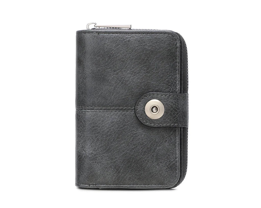 Portefeuille vintage pour femme en cuir PU avec protection RFID — photo 10