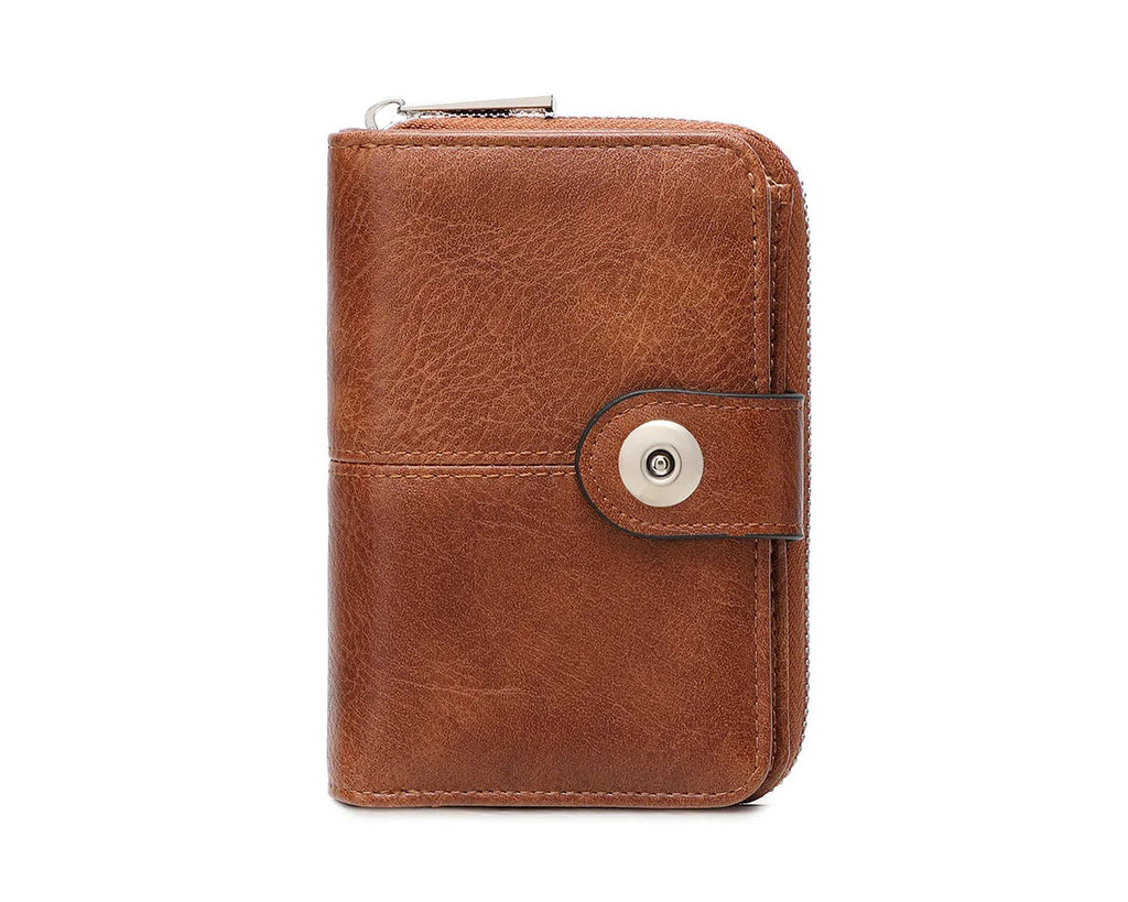 Portefeuille vintage pour femme en cuir PU avec protection RFID — photo 6