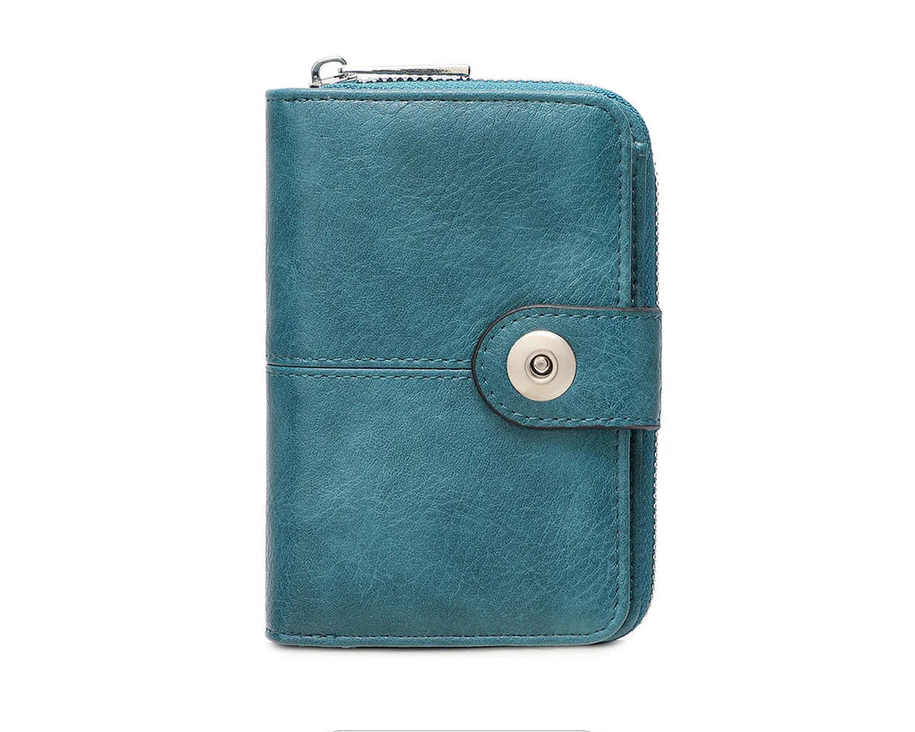 Portefeuille vintage pour femme en cuir PU avec protection RFID — photo 8