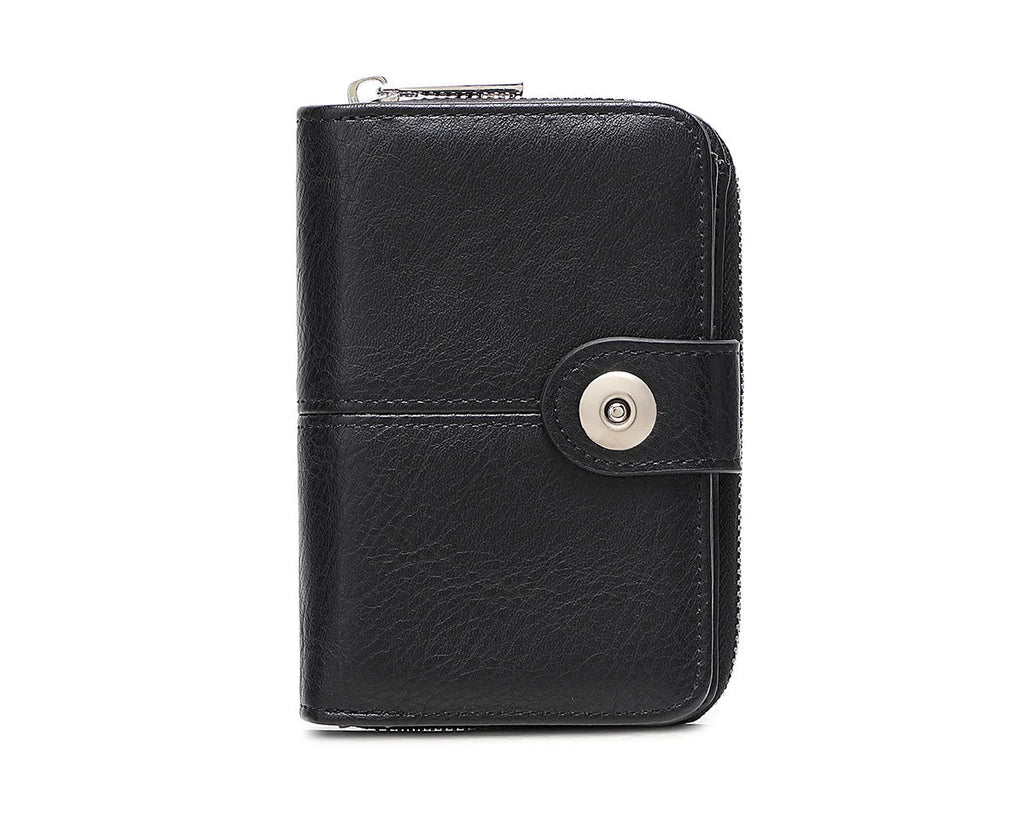 Portefeuille vintage pour femme en cuir PU avec protection RFID — photo 9