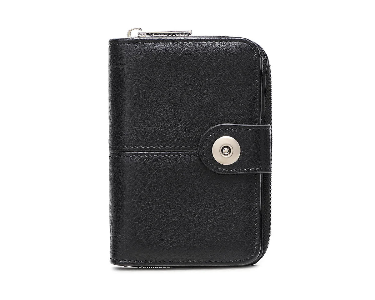 Portefeuille vintage pour femme en cuir PU avec protection RFID — photo 9