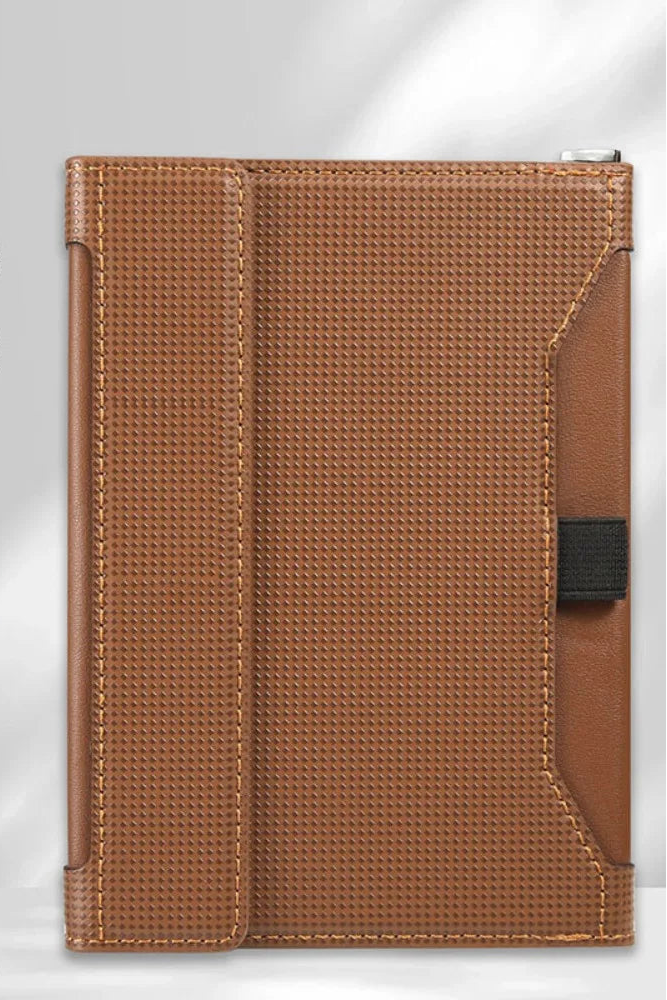 Protège-passeport en cuir PU avec blocage RFID et fentes pour cartes — photo 6