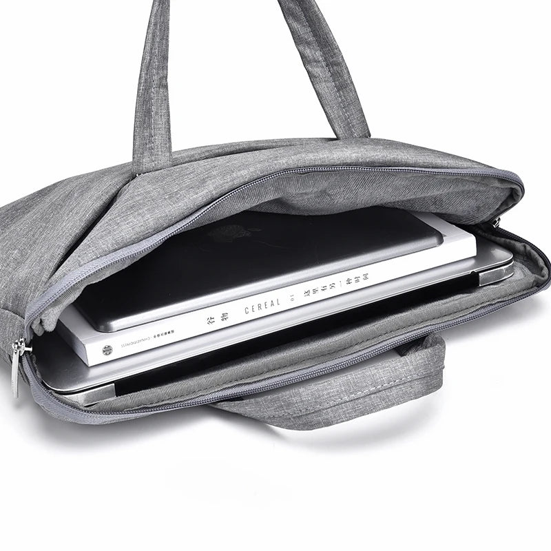 Sacoche ordinateur portable 15,6 pouces en tissu Oxford avec compartiment documents — photo 5